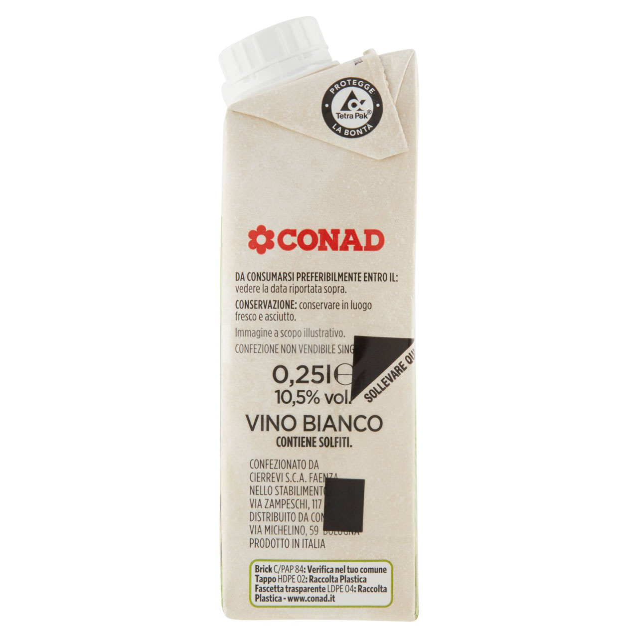 Vino Bianco 3 x 0,25 l Conad in vendita online