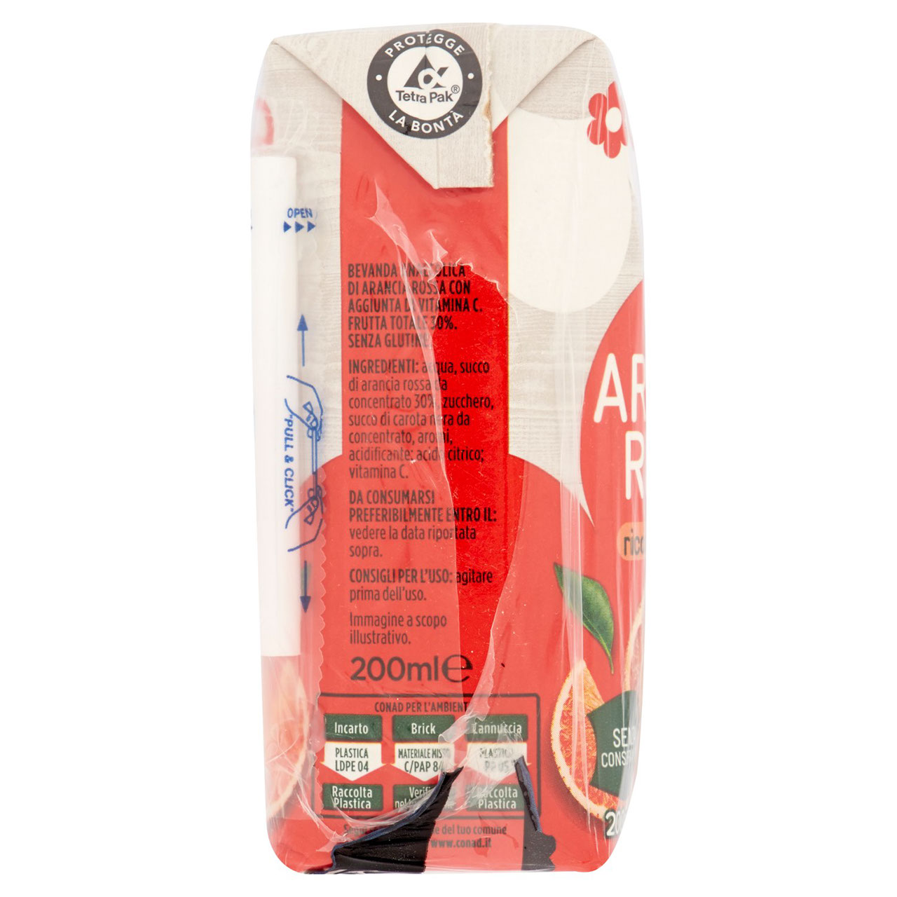 Vit Arancia Rossa 3 x 200 ml Conad online