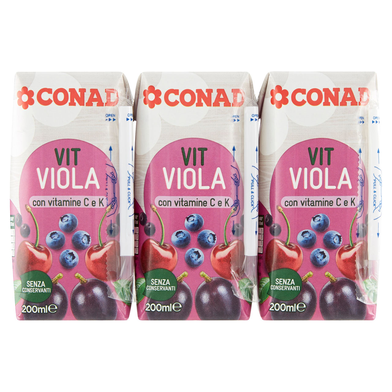 CONAD Vit Viola 3 x 200 ml