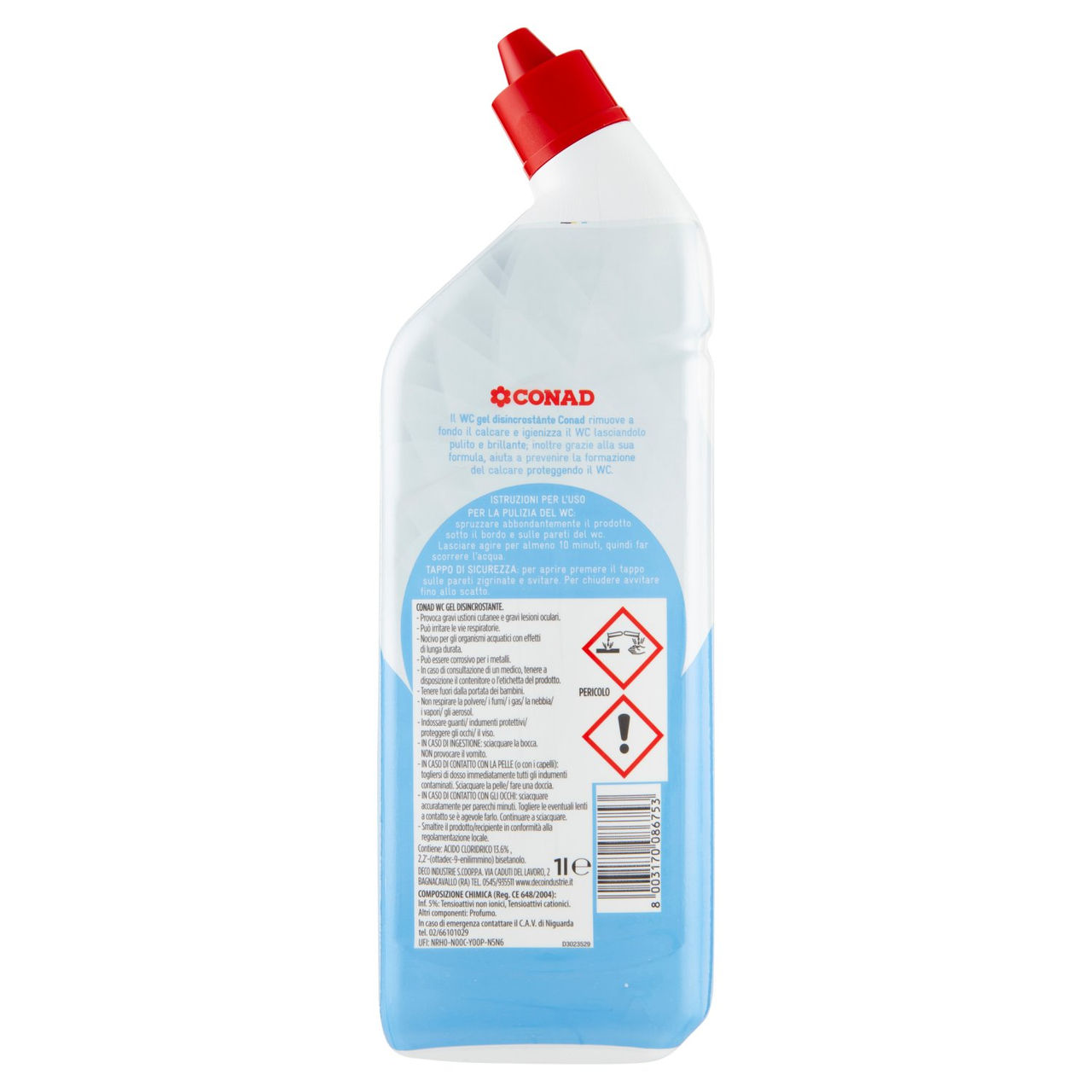 CONAD WC Gel Disincrostante 1 l