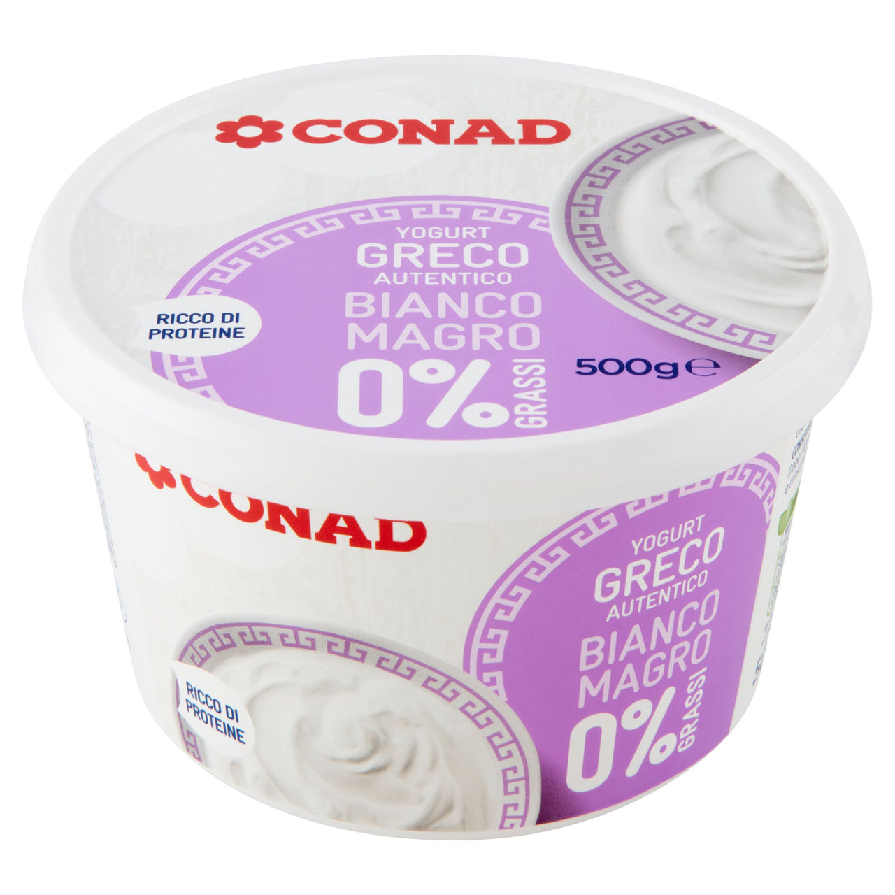 Yogurt Greco Autentico Bianco 0% Grassi  Conad