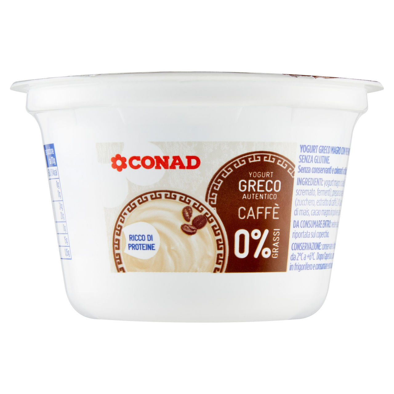 Yogurt Greco Autentico Caffè 0% Grassi 170 g