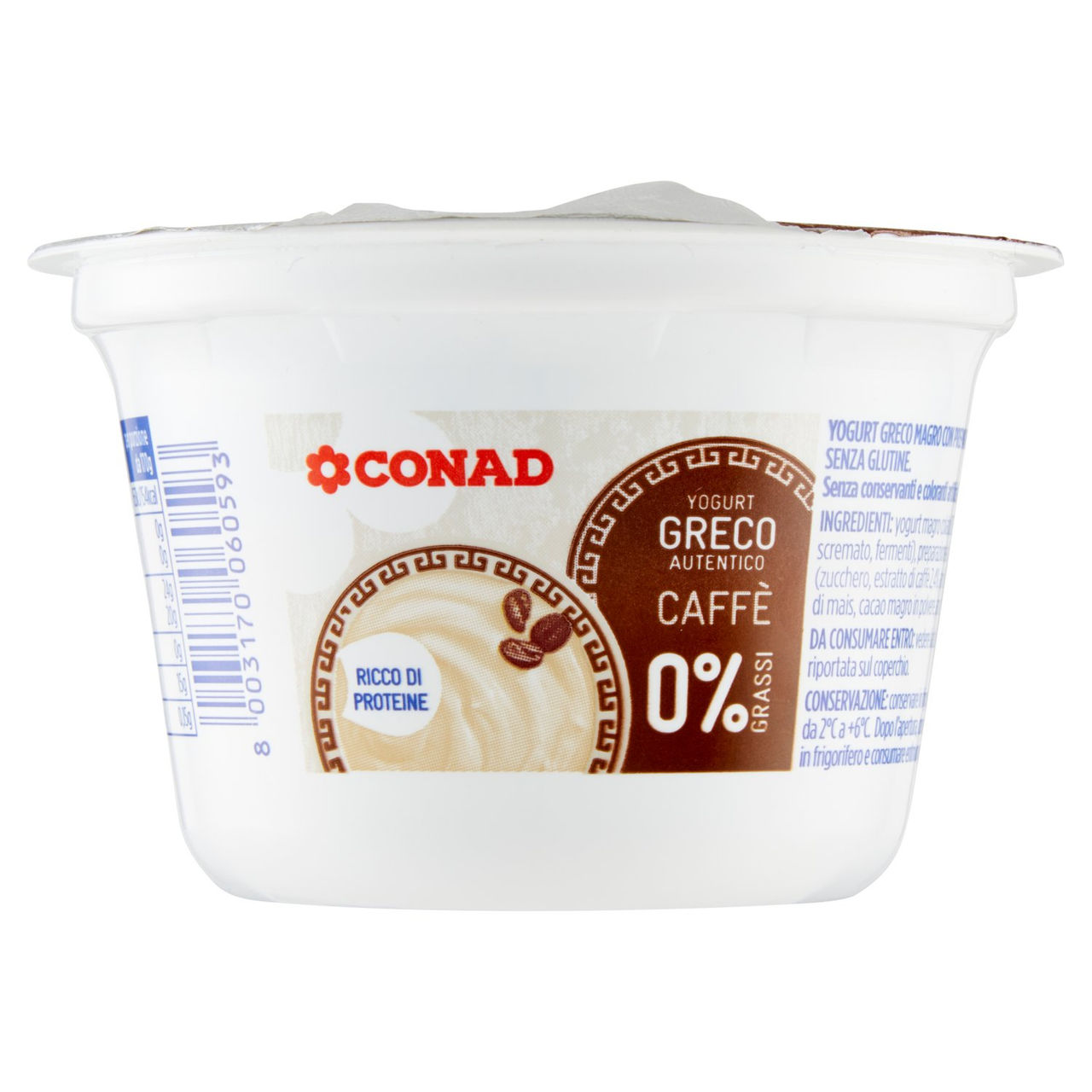 Yogurt Greco Autentico Caffè 0% Grassi 170 g