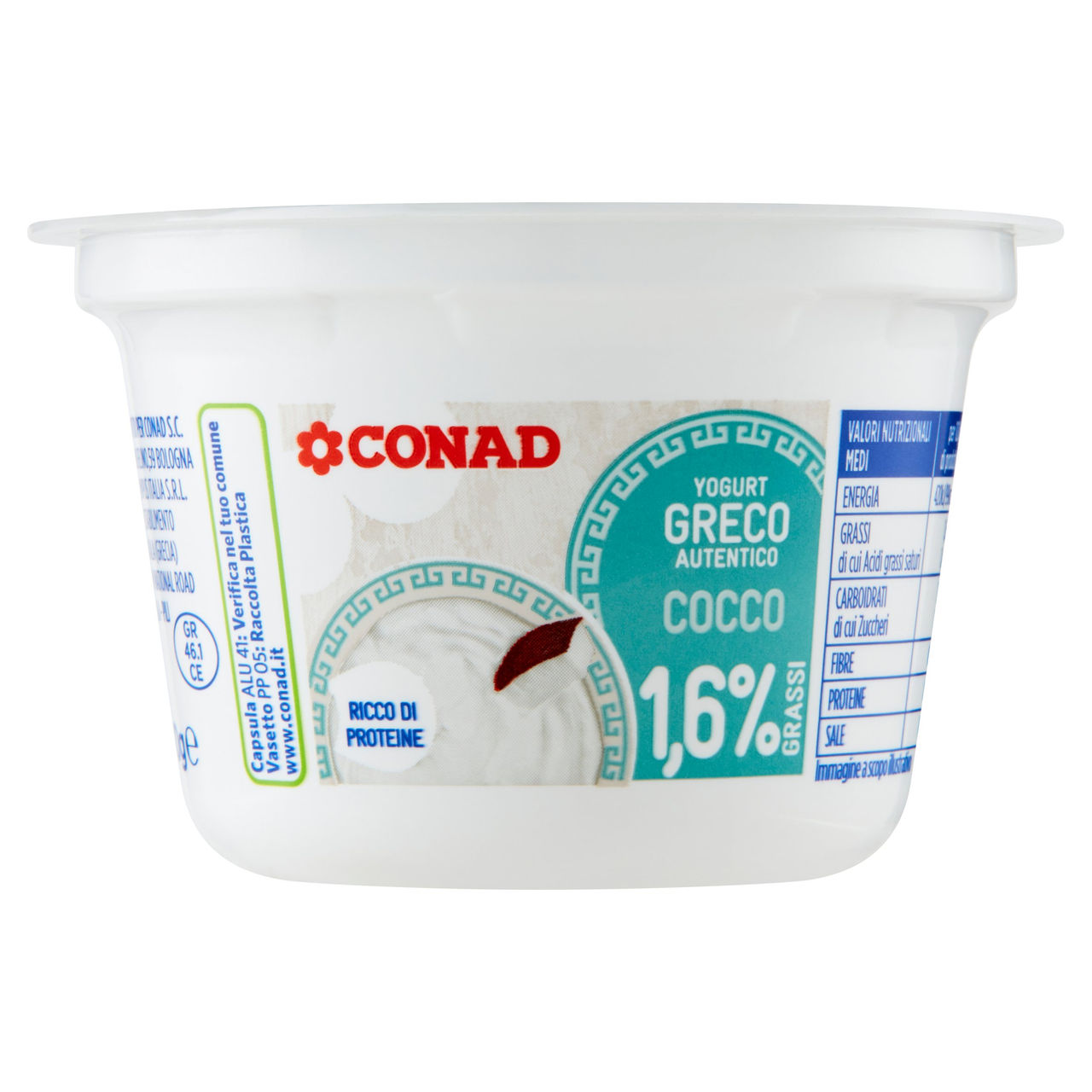 Yogurt Greco Autentico Cocco Conad online