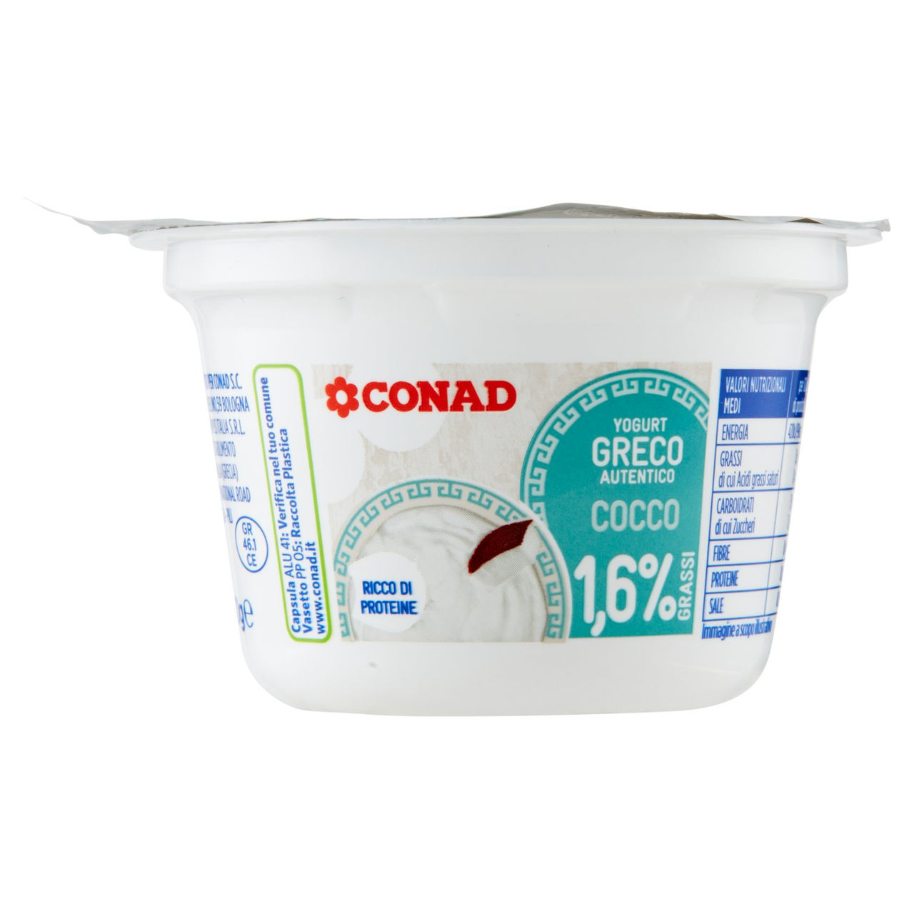 Yogurt Greco Autentico Cocco Conad online