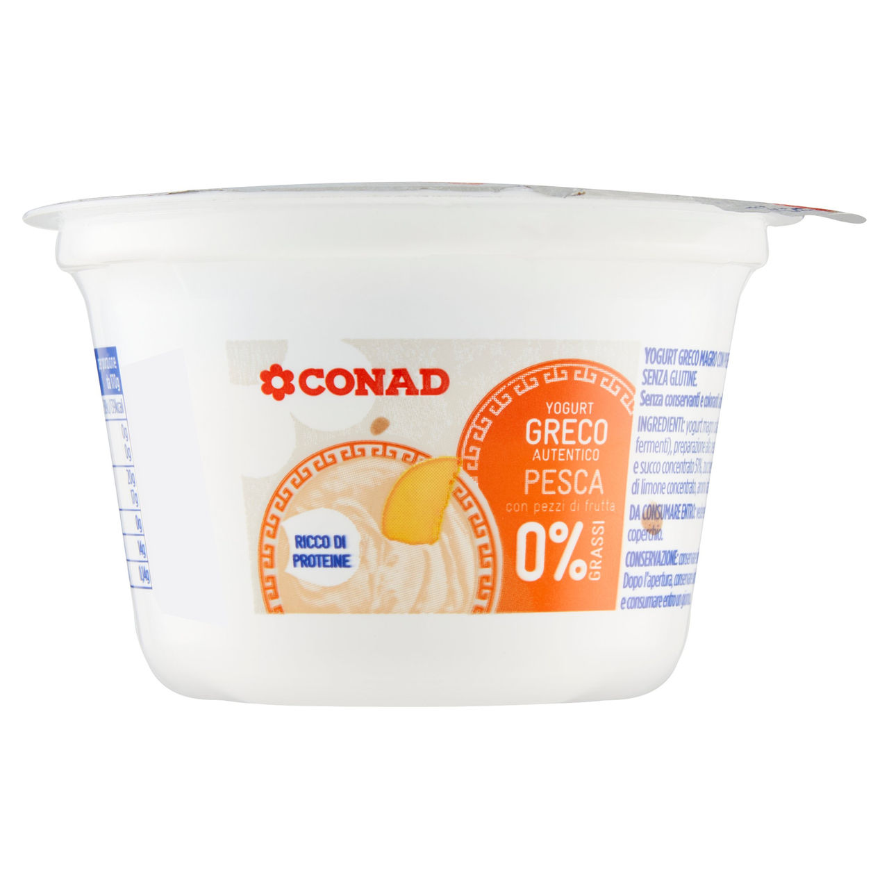 Yogurt Greco Autentico Pesca 0% Grassi 170 g