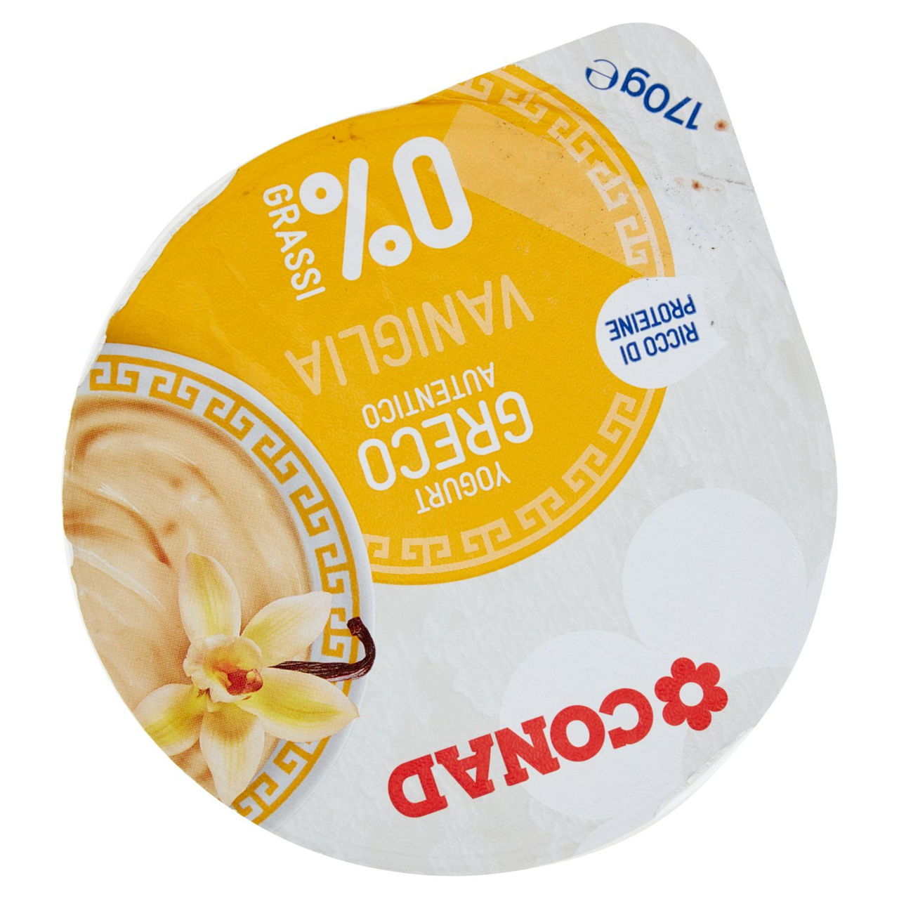 Yogurt Greco Autentico Vaniglia 0% Grassi 170 g