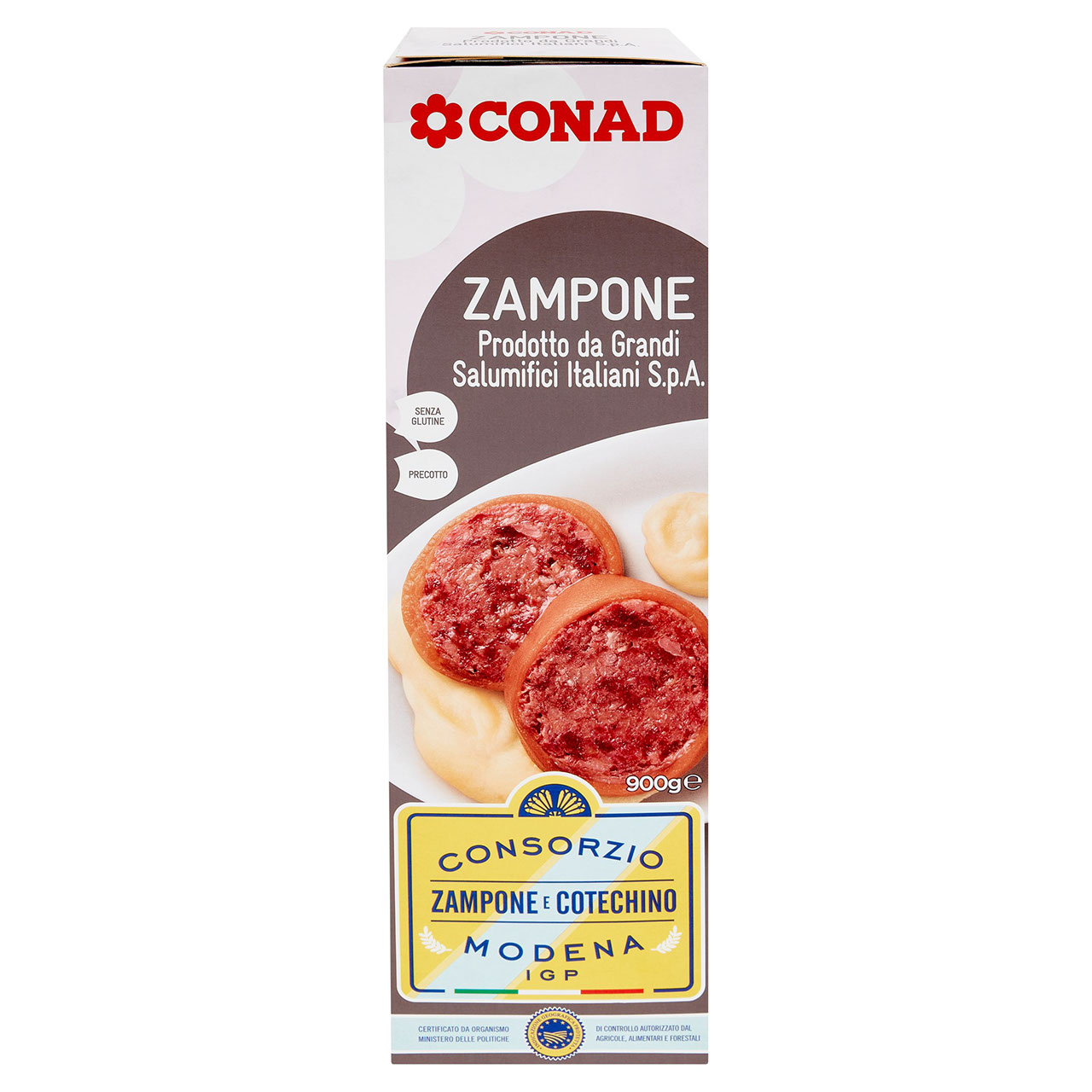 CONAD Zampone Modena IGP 900 g