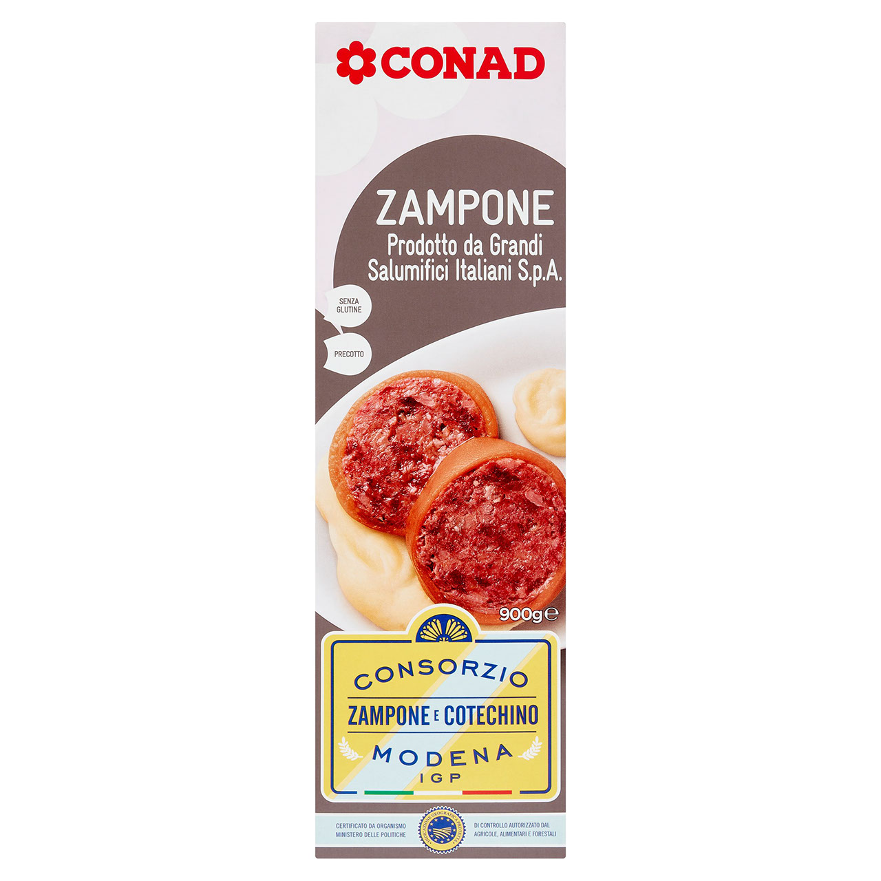 CONAD Zampone Modena IGP 900 g