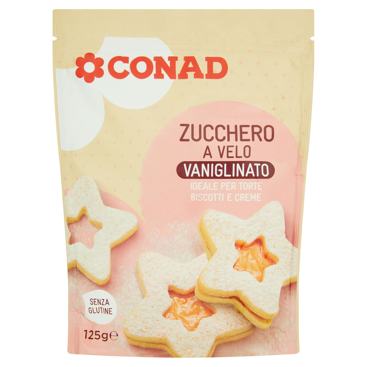 Zucchero a Velo Vaniglinato 125 g Conad