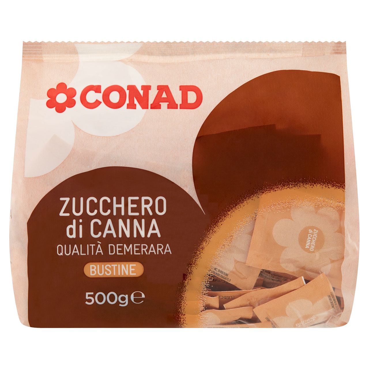 Esotico Zucchero di Canna Bustine 500 g Conad