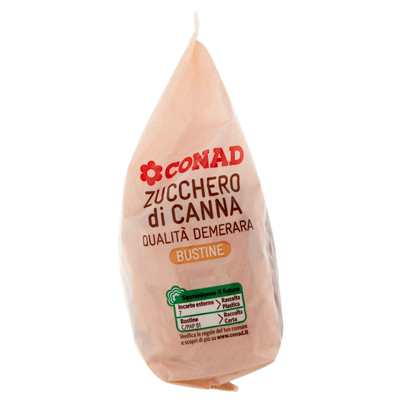 Esotico Zucchero di Canna Bustine 500 g Conad