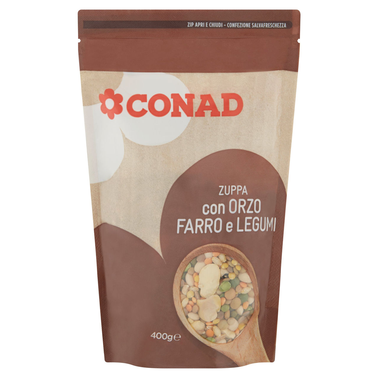 Zuppa con Orzo Farro e Legumi 400 g Conad online