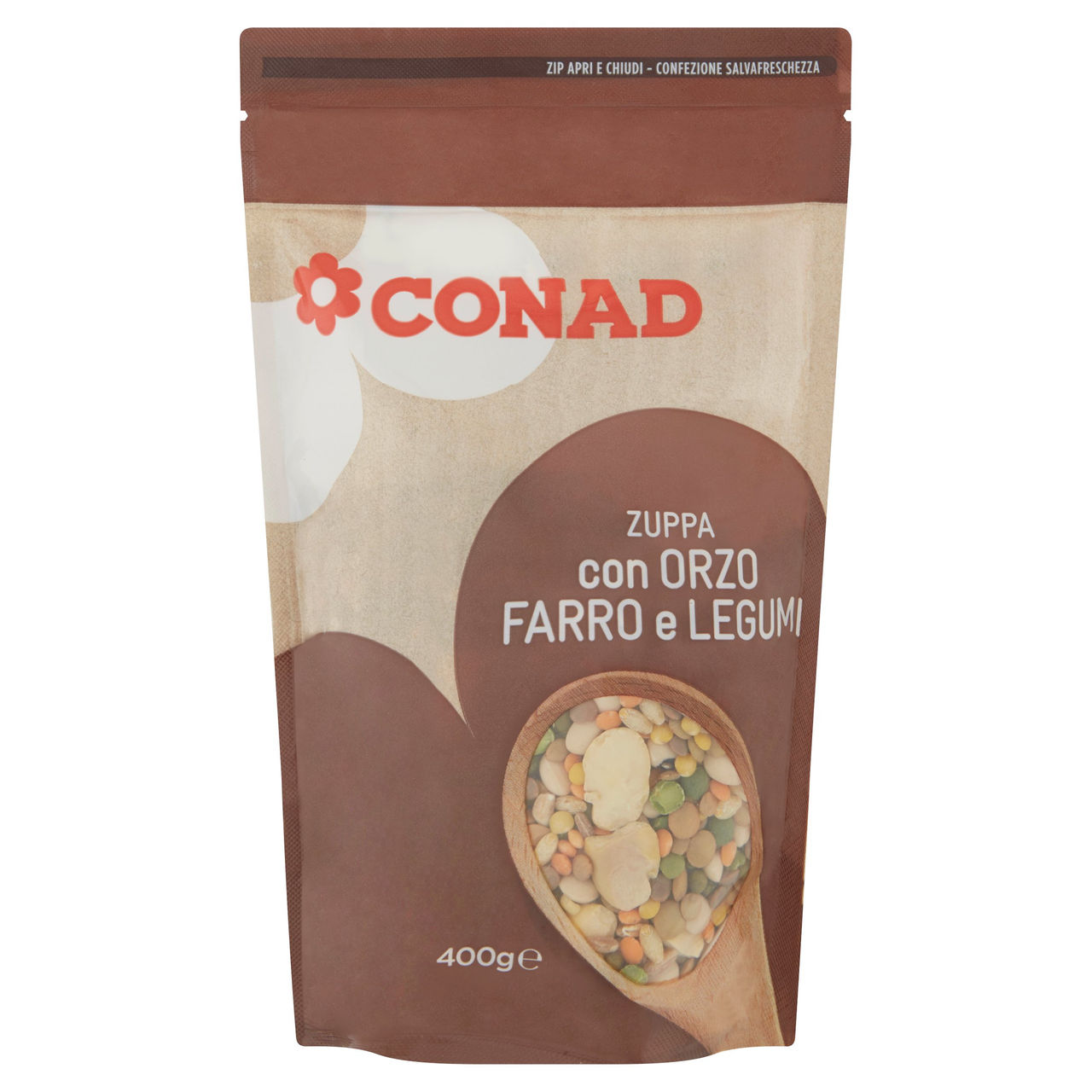 Zuppa con Orzo Farro e Legumi 400 g Conad online