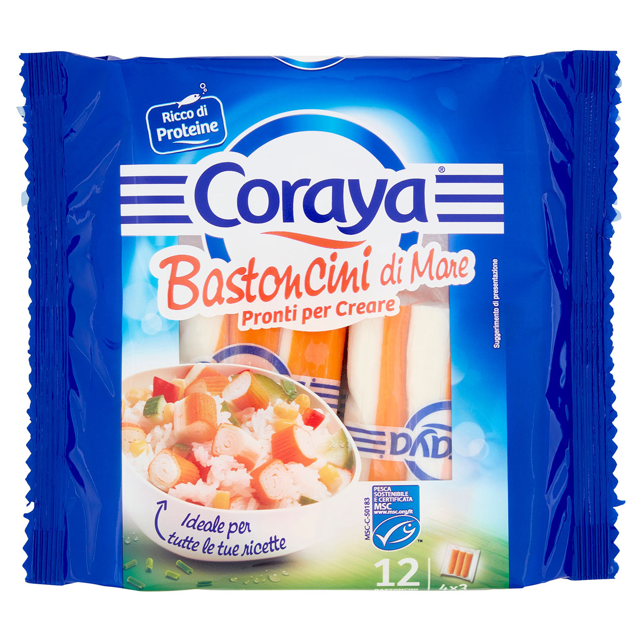 Coraya Bastoncini di Mare 12 Bastoncini 180 g