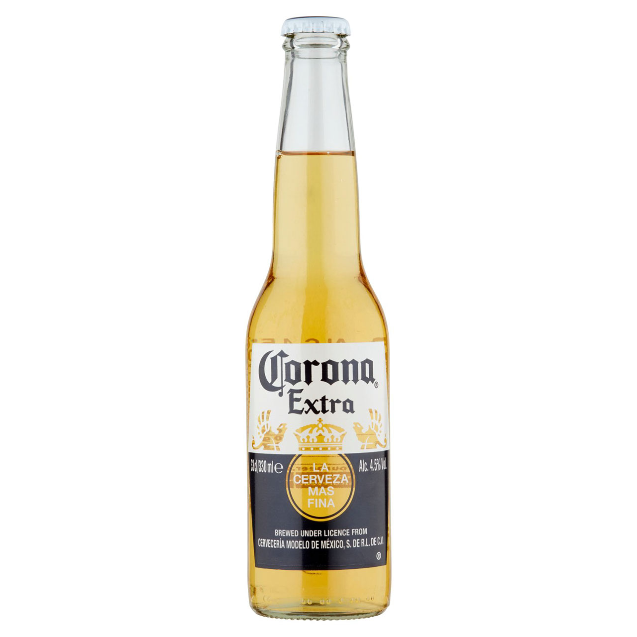 CORONA EXTRA Birra lager messicana bottiglia 33 cl