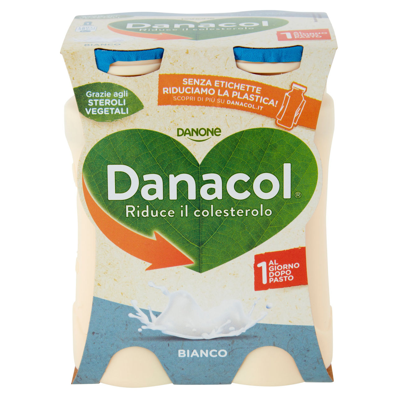 Danacol Bianco 4 x 100 g