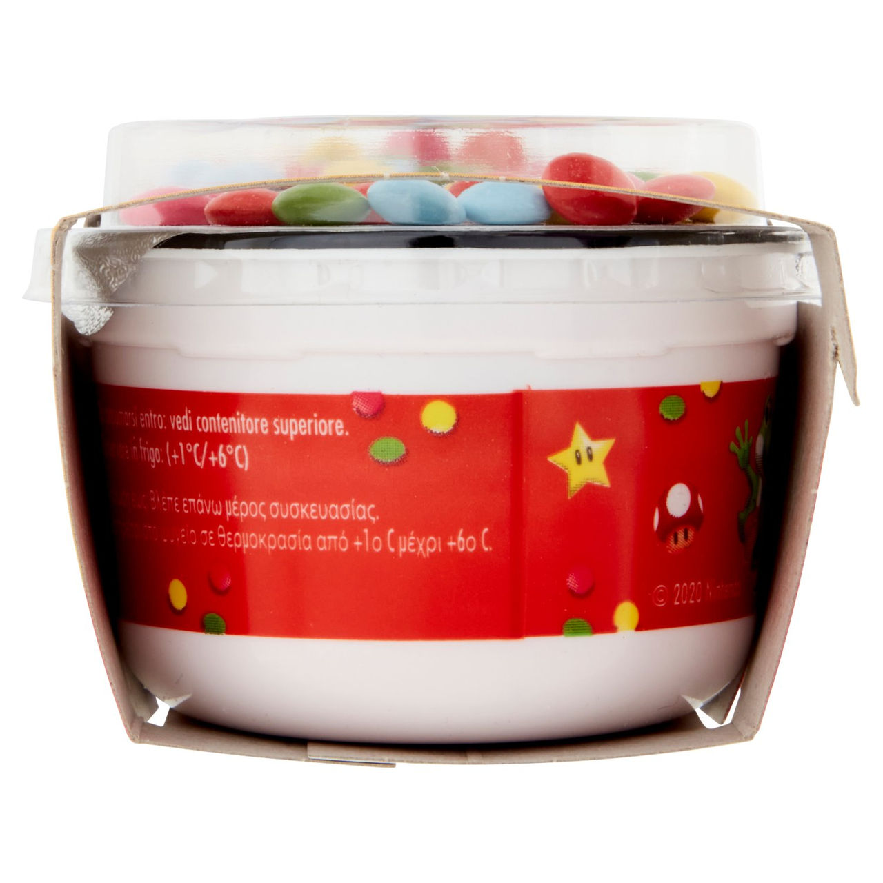 Danone Super Mario, Yogurt gusto Fragola con Confettini, 2x110g