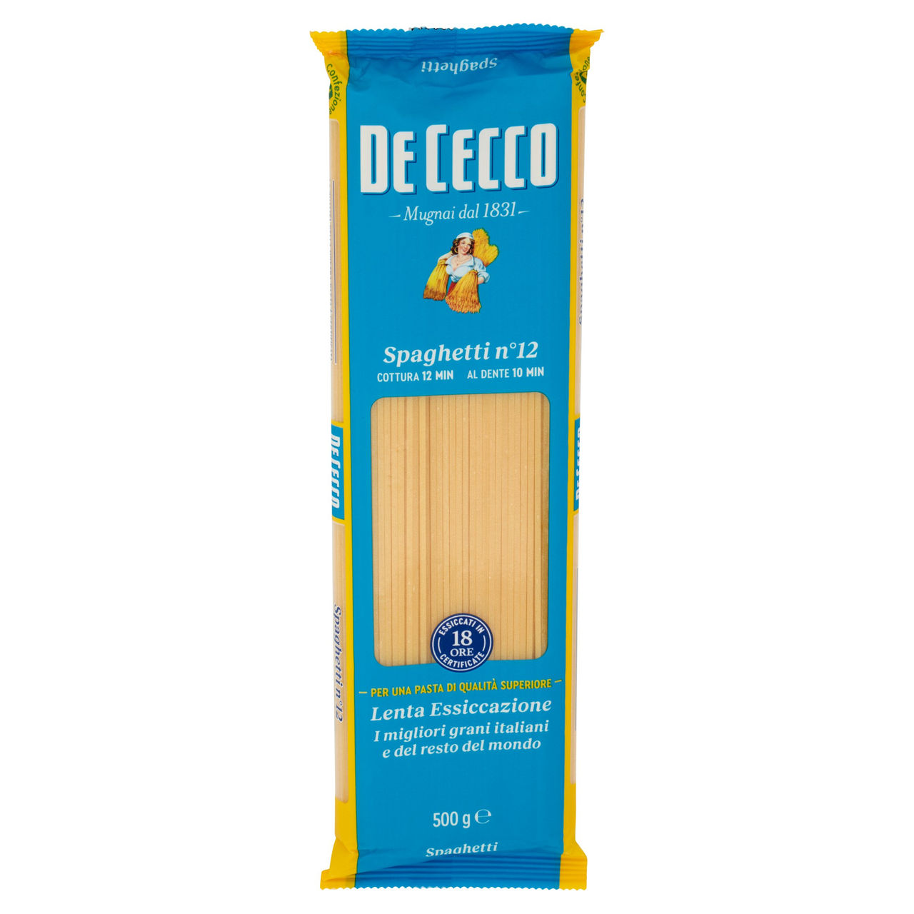 De Cecco Spaghetti n°12 500 g in vendita online