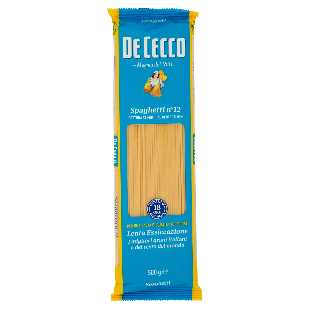 De Cecco Spaghetti n°12 500 g in vendita online