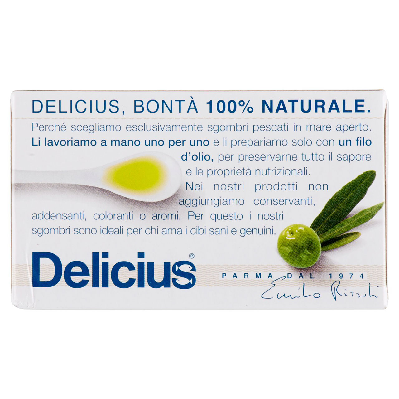 Delicius Filetti di Sgombro all'olio di oliva