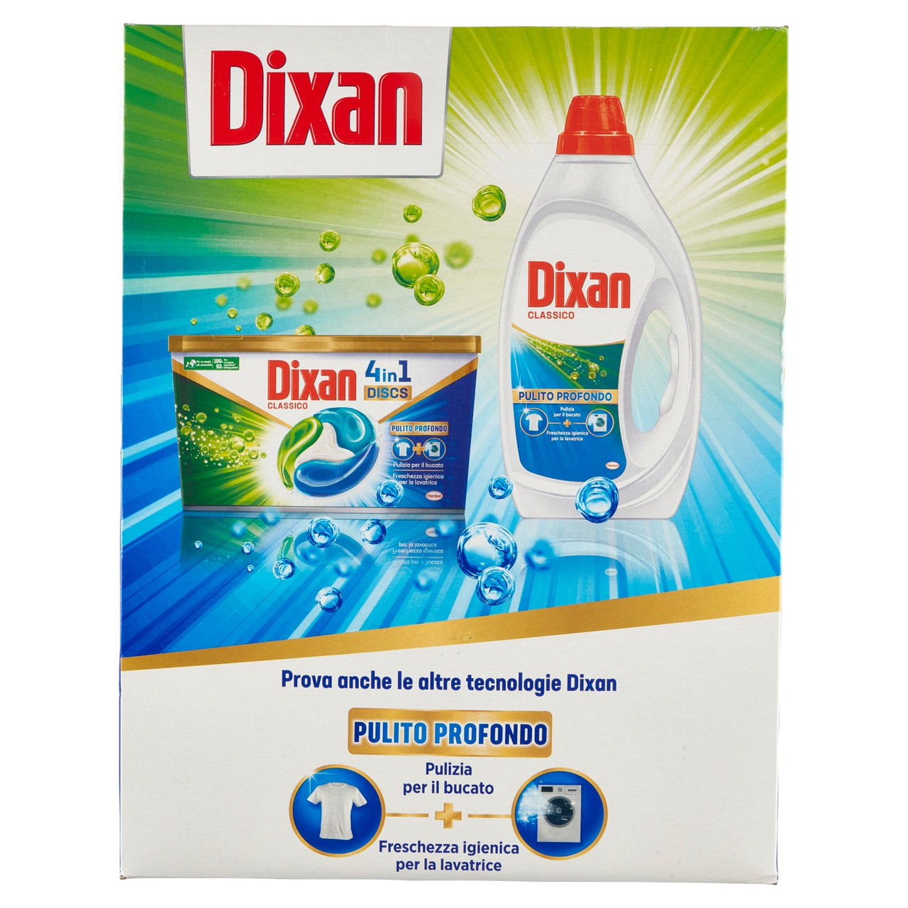 DIXAN Polvere Classico 72 lavaggi 3,960 kg