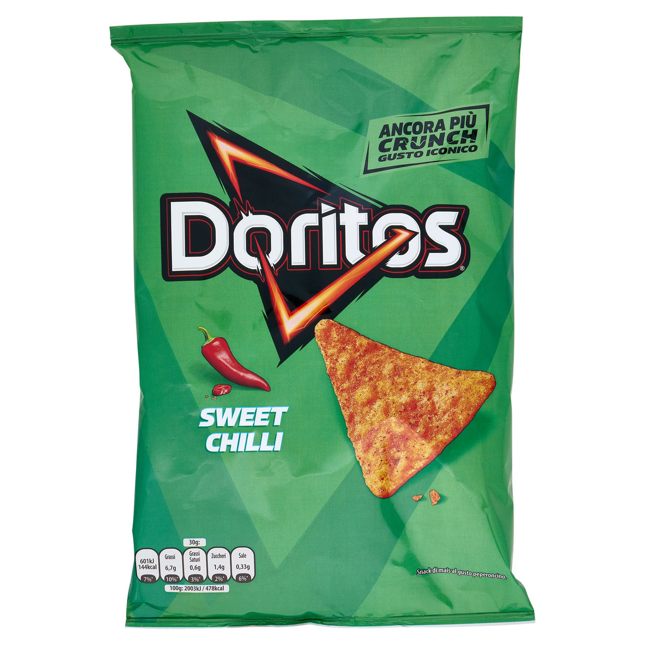Doritos Chilli Gusto Peperoncino Piccante 140 g