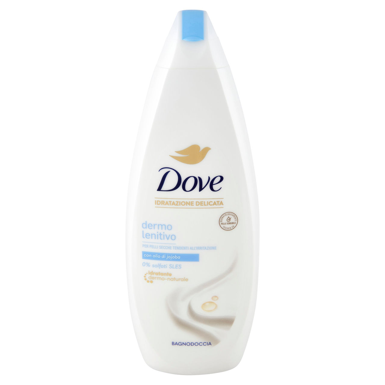 Dove dermo lenitivo Bagnodoccia con olio di jojoba 600 ml