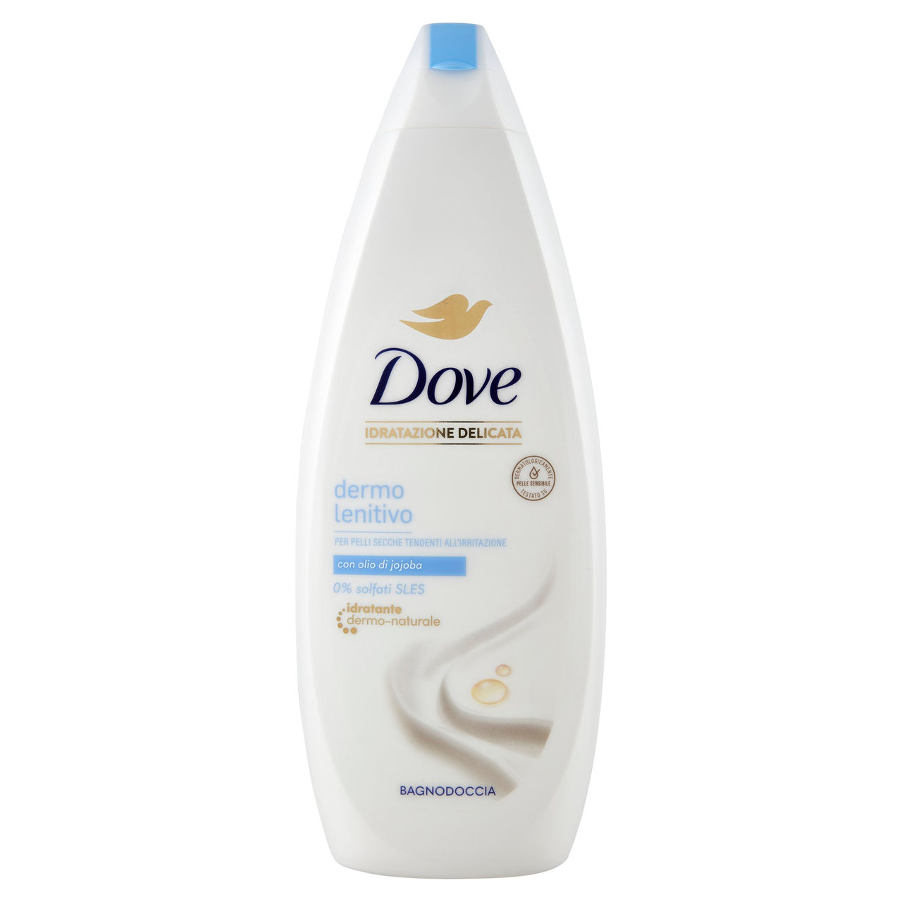 Dove dermo lenitivo Bagnodoccia con olio di jojoba 600 ml