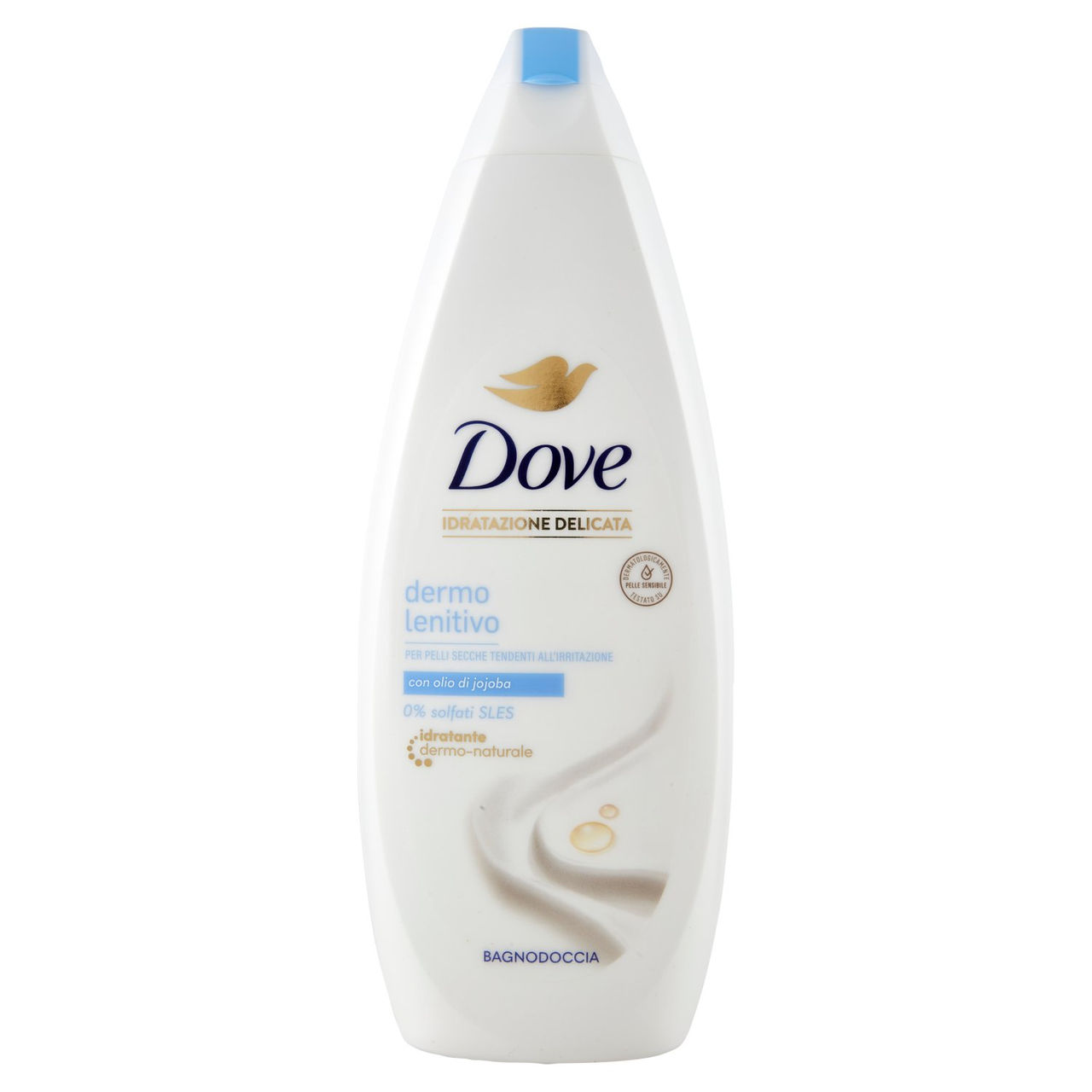 Dove dermo lenitivo Bagnodoccia con olio di jojoba 600 ml