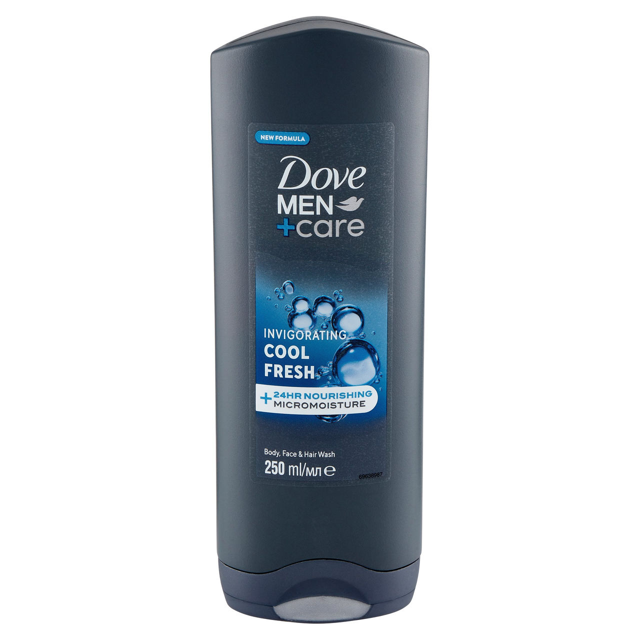 Dove Men Care Invigorating Cool Fresh Body, Face & Hair Wash 250 ml