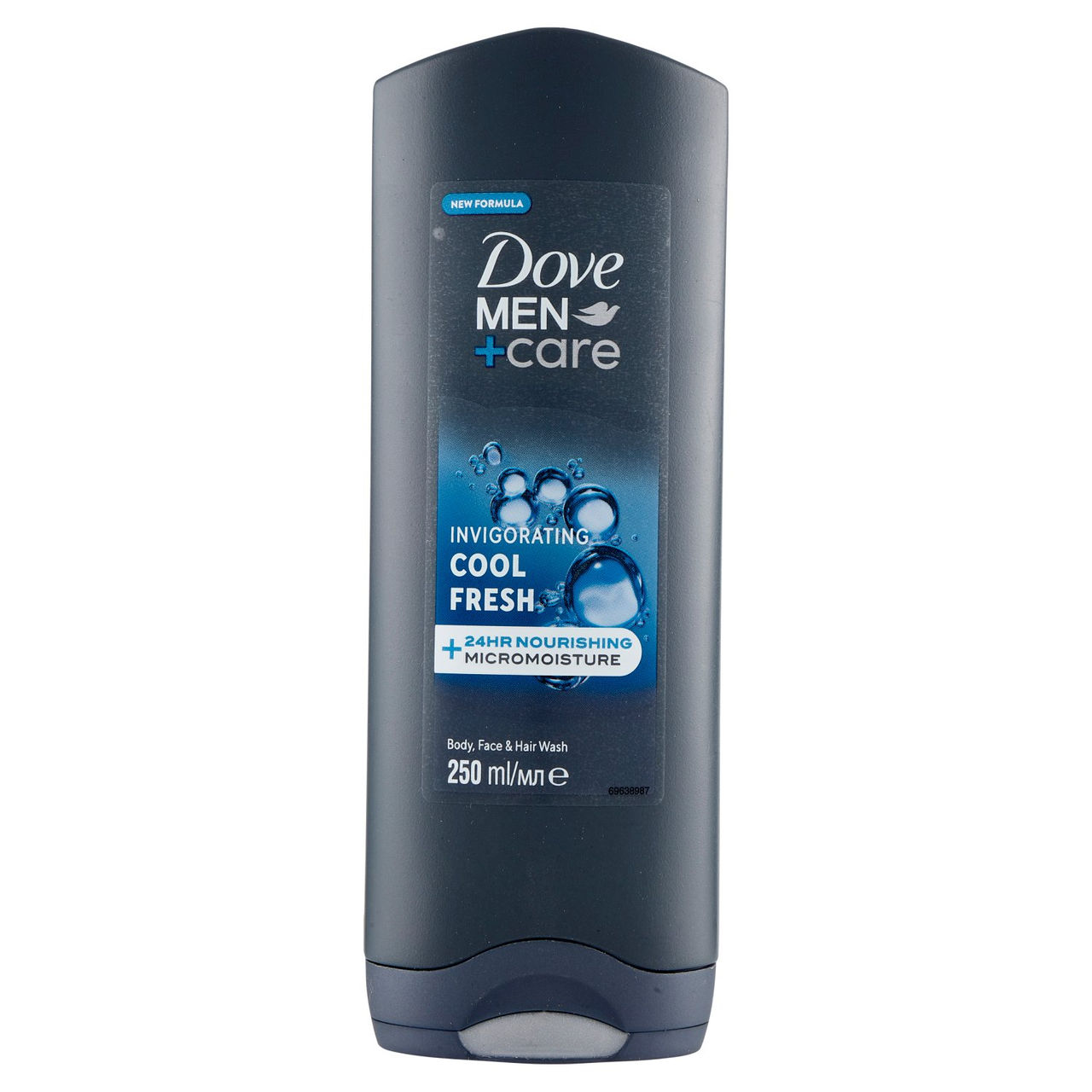 Dove Men Care Invigorating Cool Fresh Body, Face & Hair Wash 250 ml