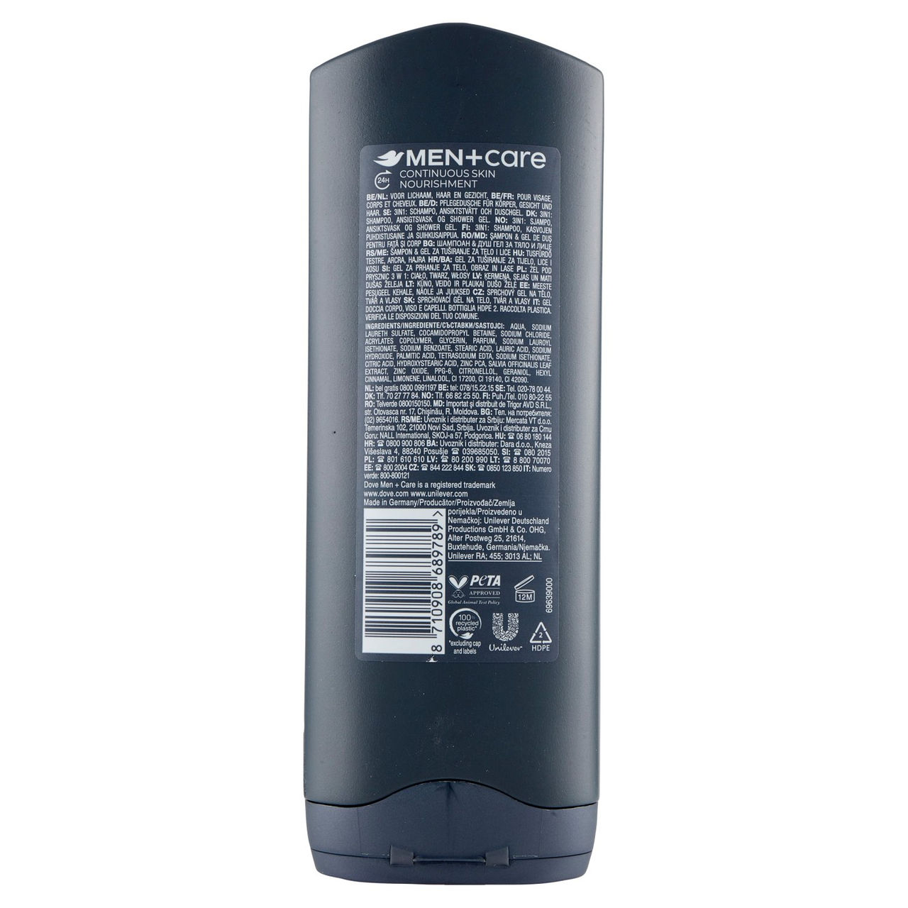 Dove Men Care Mineral   Sage Reviving Body, Face & Hair Wash 250 ml