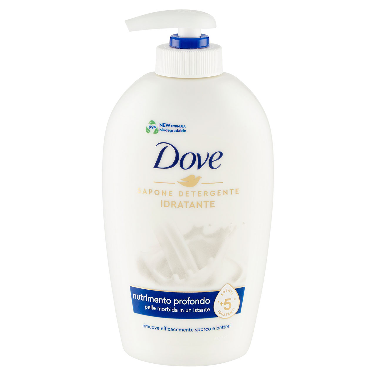 Dove Sapone Detergente Idratante nutrimento profondo 250 ml