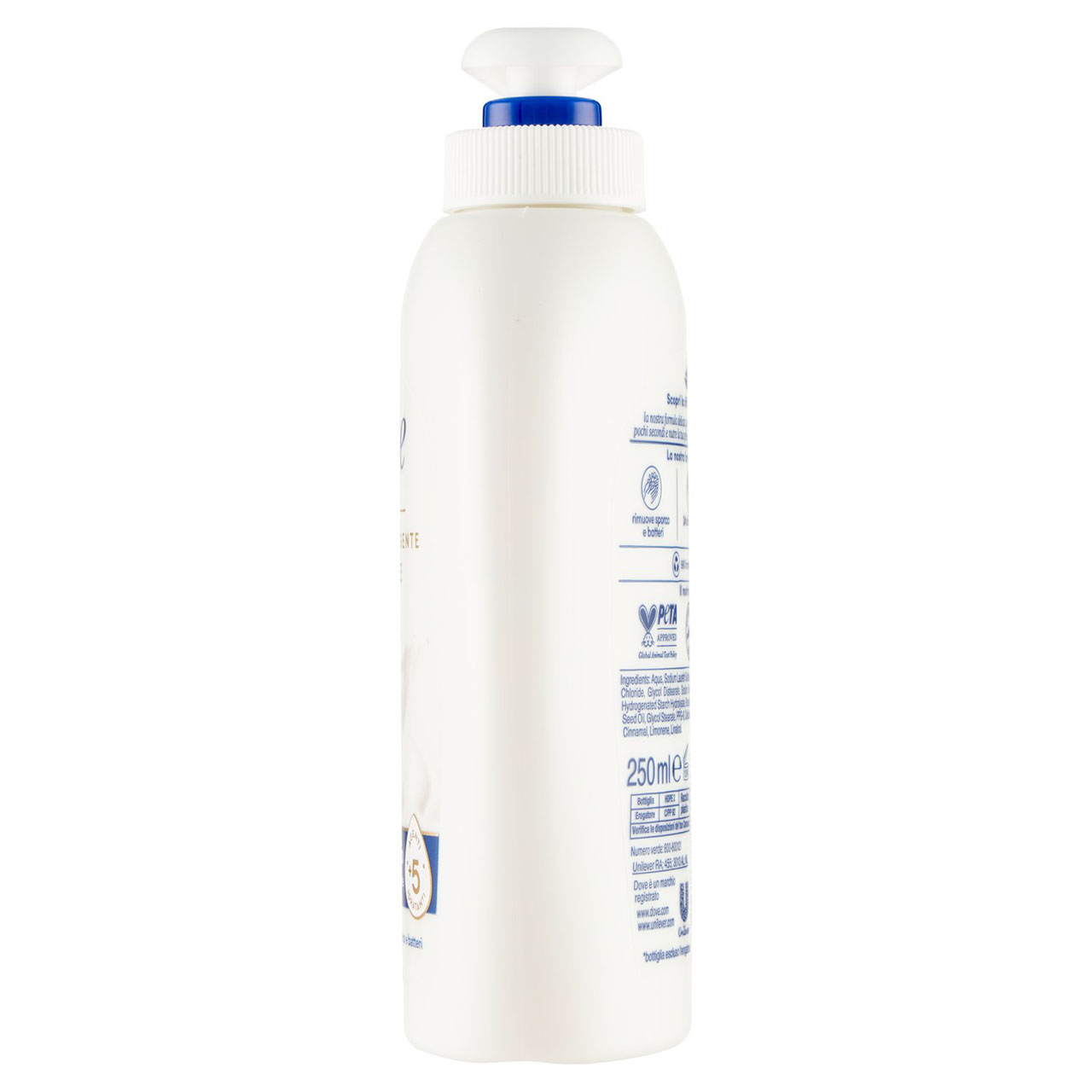 Dove Sapone Detergente Idratante nutrimento profondo 250 ml