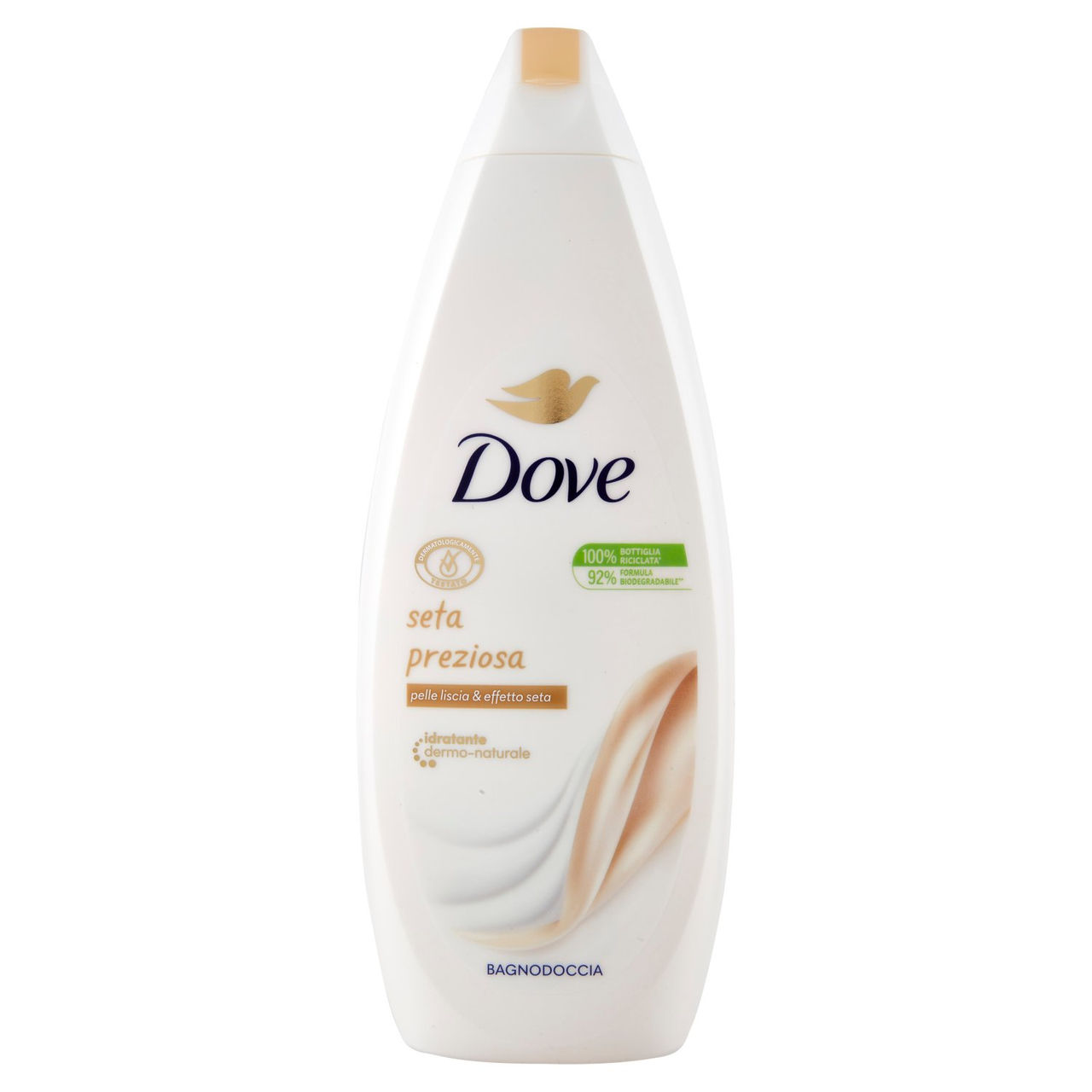 Dove seta preziosa Bagnodoccia pelle liscia & effetto seta 600 ml