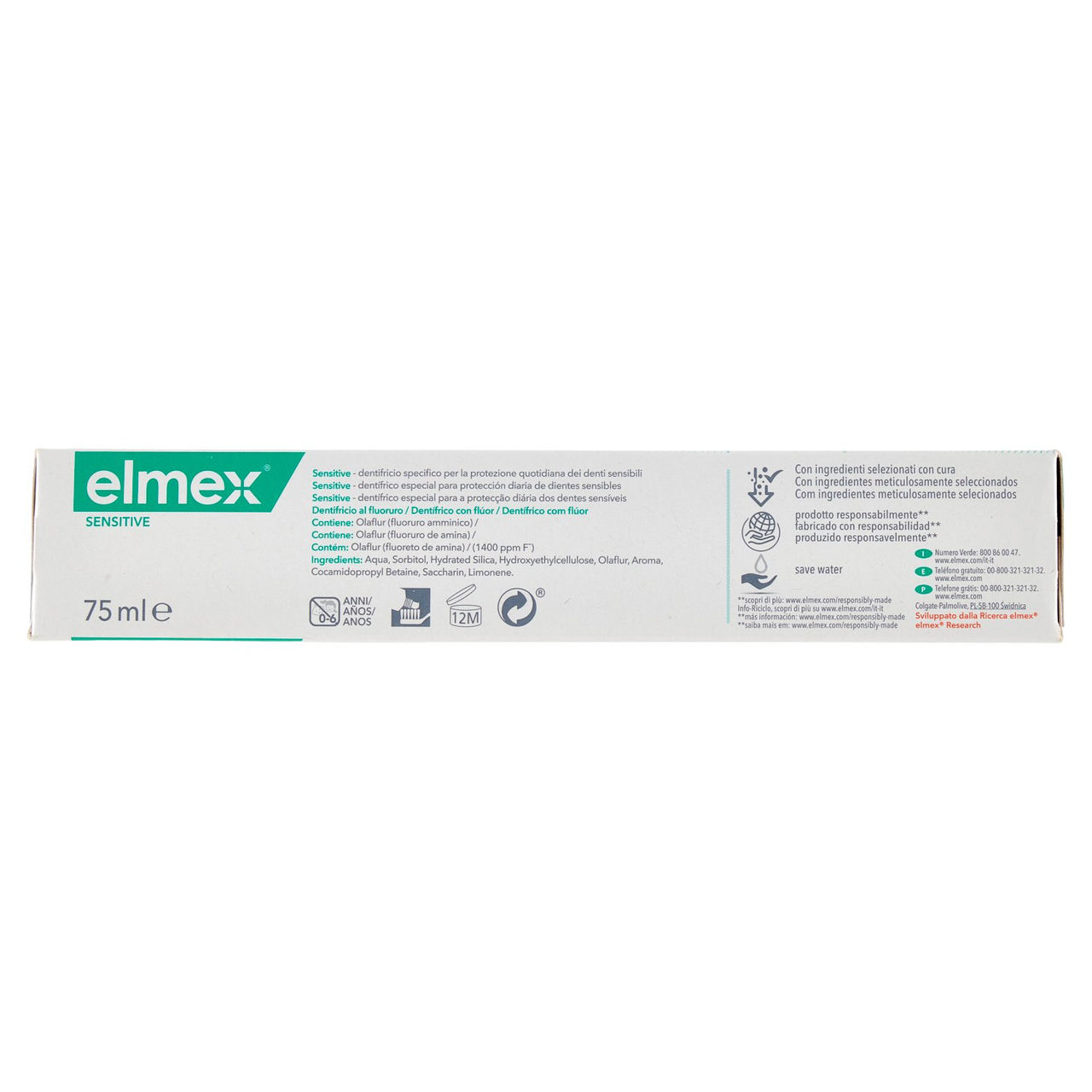 elmex dentifricio Sensitive denti sensibili 75 ml