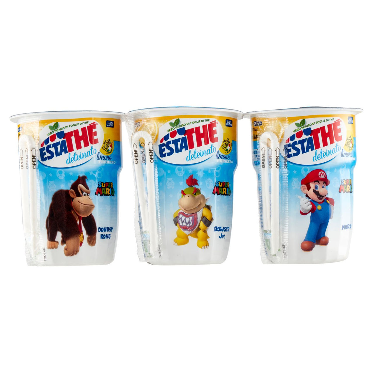 Estathé deteinato limone Super Mario 3 x 200 ml