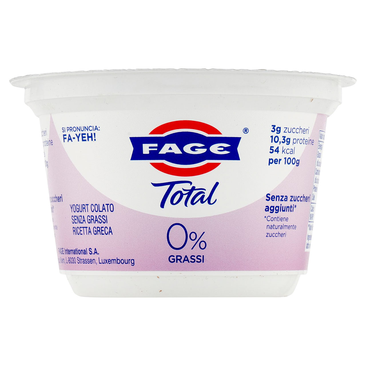 Fage Total 0% Grassi 150 g