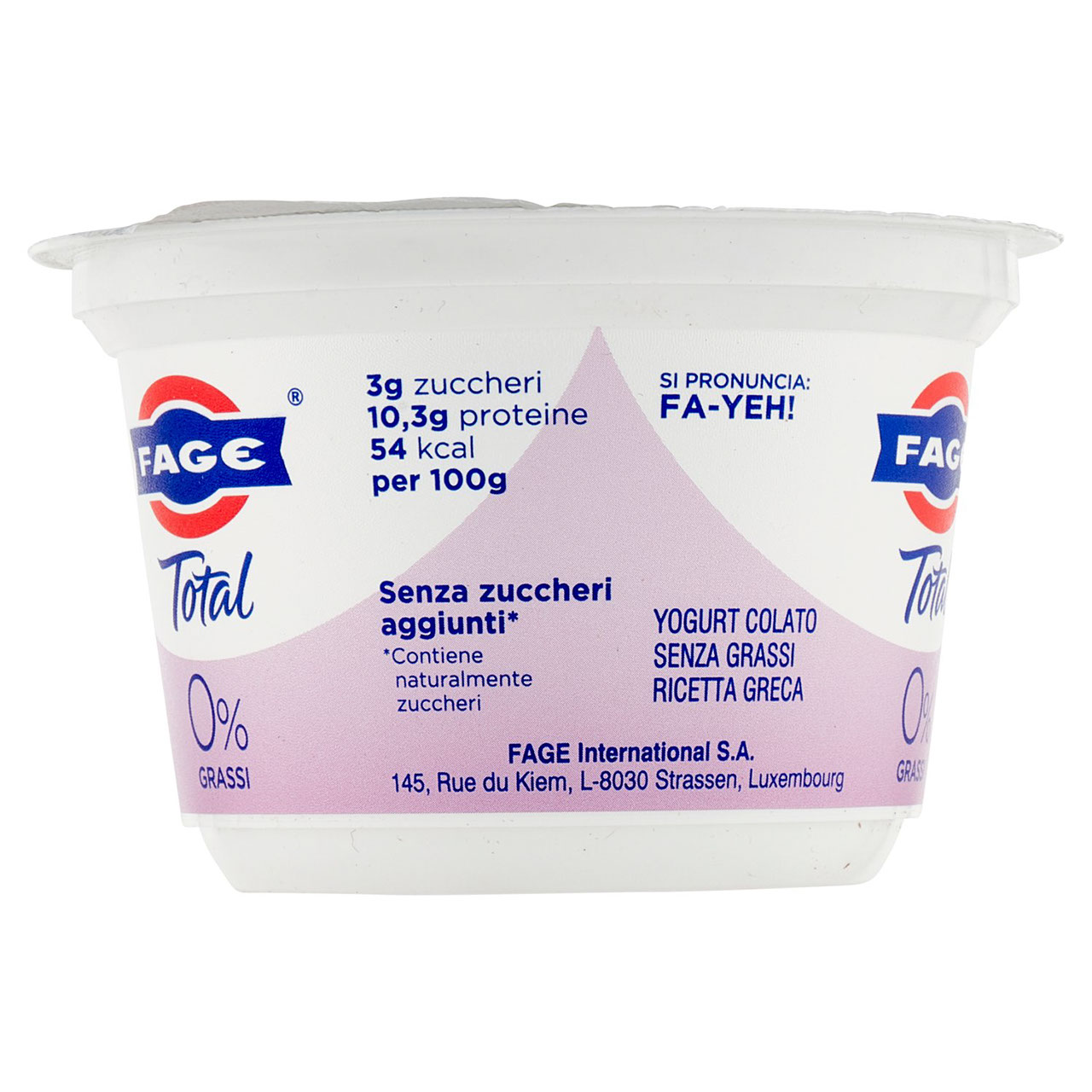 Fage Total 0% Grassi 150 g