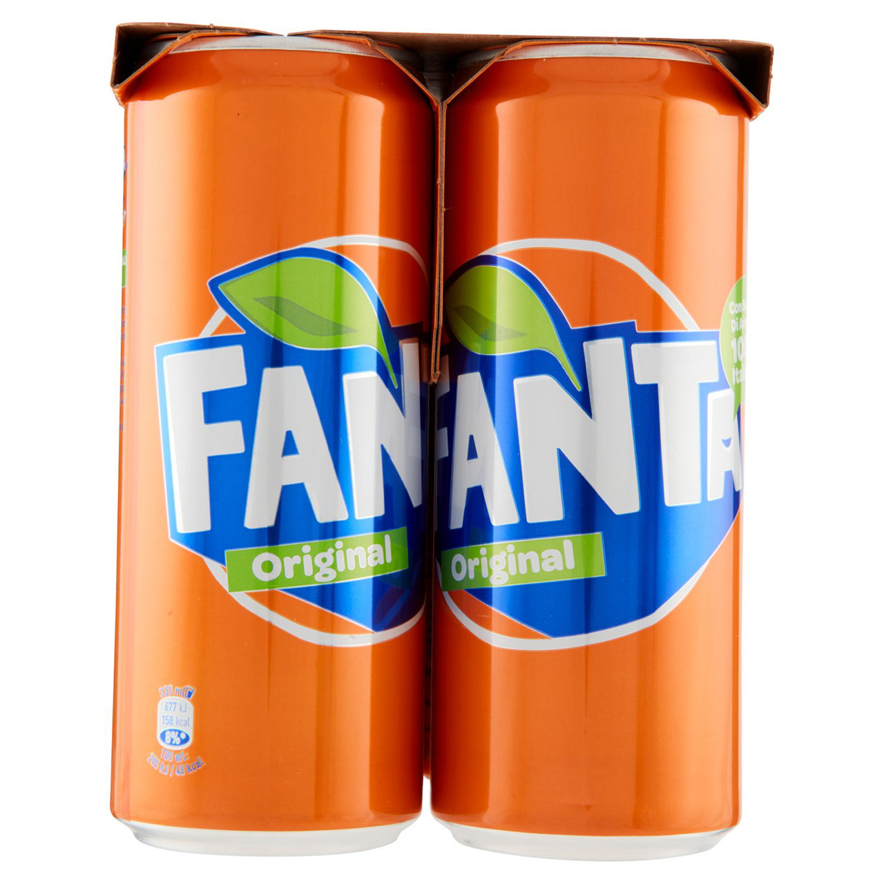 Fanta Original, Bibita Gassata 330ml x 4