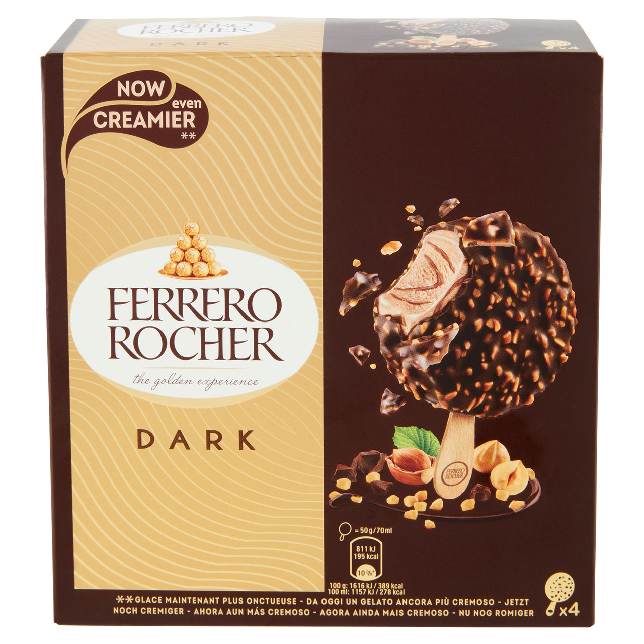 Ferrero Rocher Dark 4 x 50 g