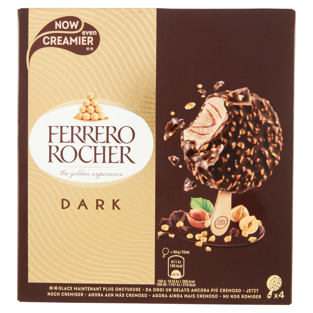 Ferrero Rocher Dark 4 x 50 g