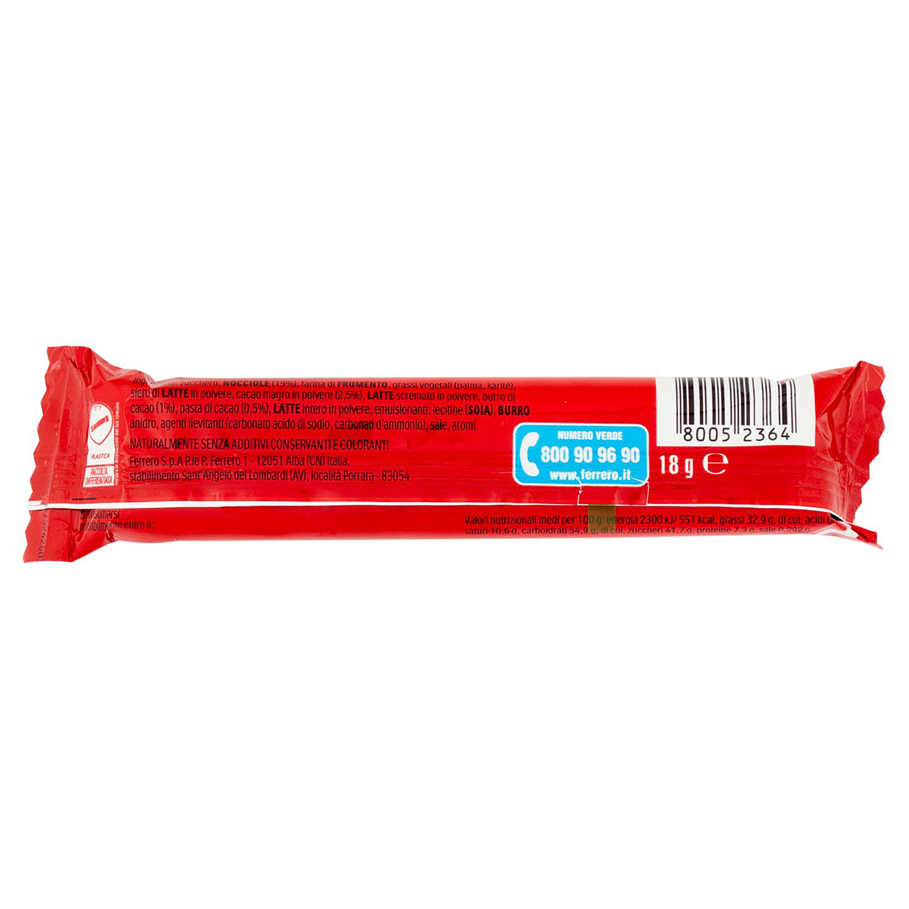 Ferrero Tronky Nocciola 18 g