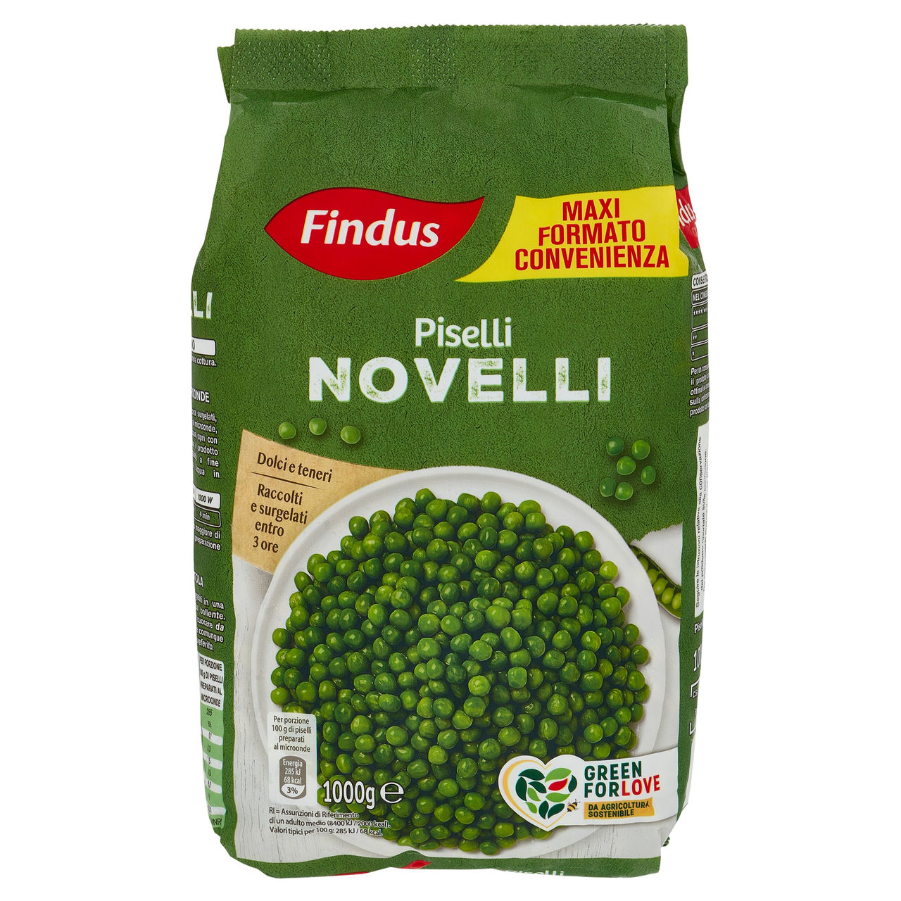 Findus Piselli Novelli 1000 g