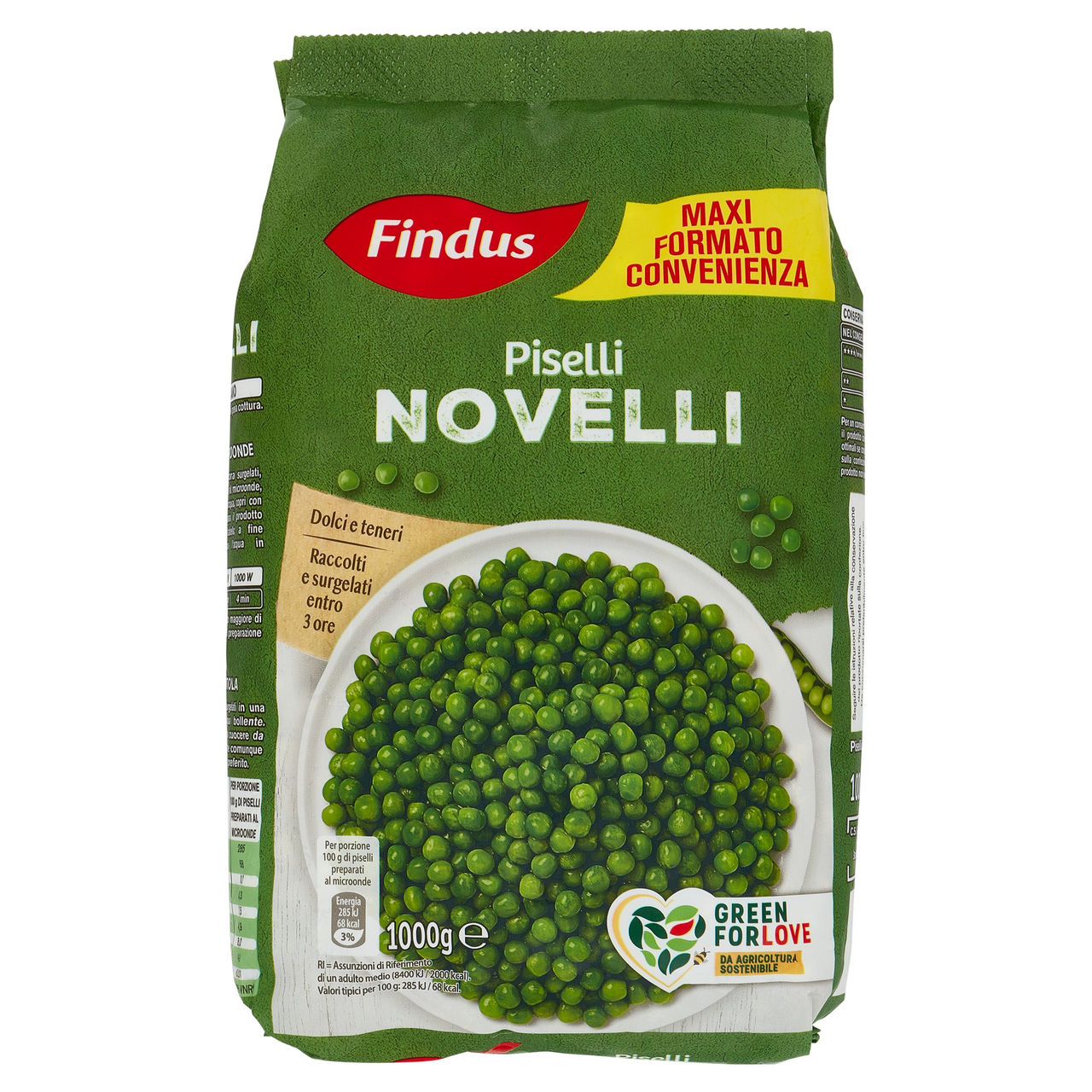 Findus Piselli Novelli 1000 g