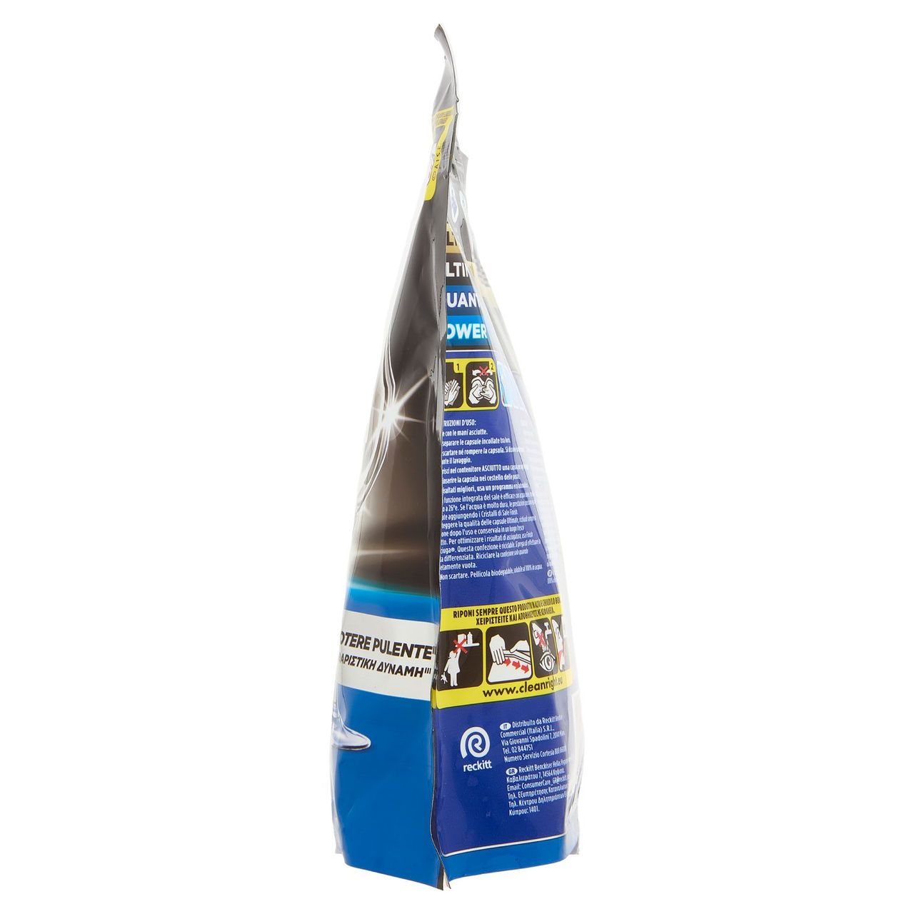 Finish Ultimate Limone pastiglie lavastoviglie 25 lavaggi 322,5 g