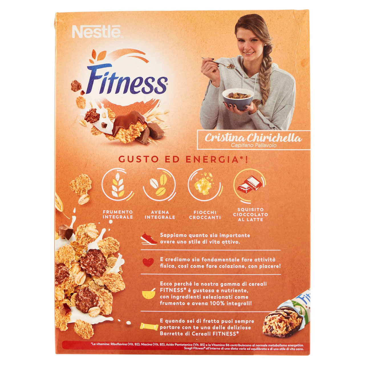 Fitness Cioccolato Cereali con frumento e avena