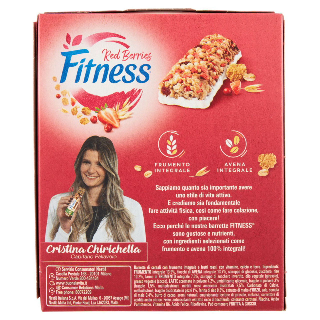 Fitness Frutti Rossi Barretta