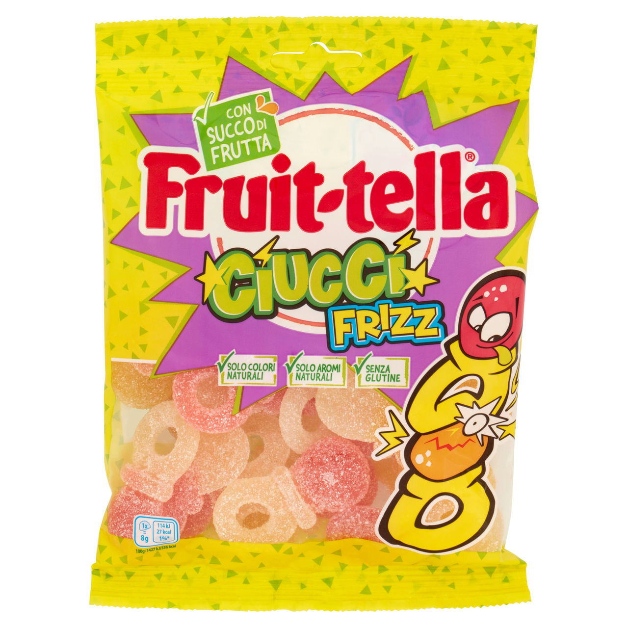 Fruit-tella Ciucci Frizz 175 g in vendita online